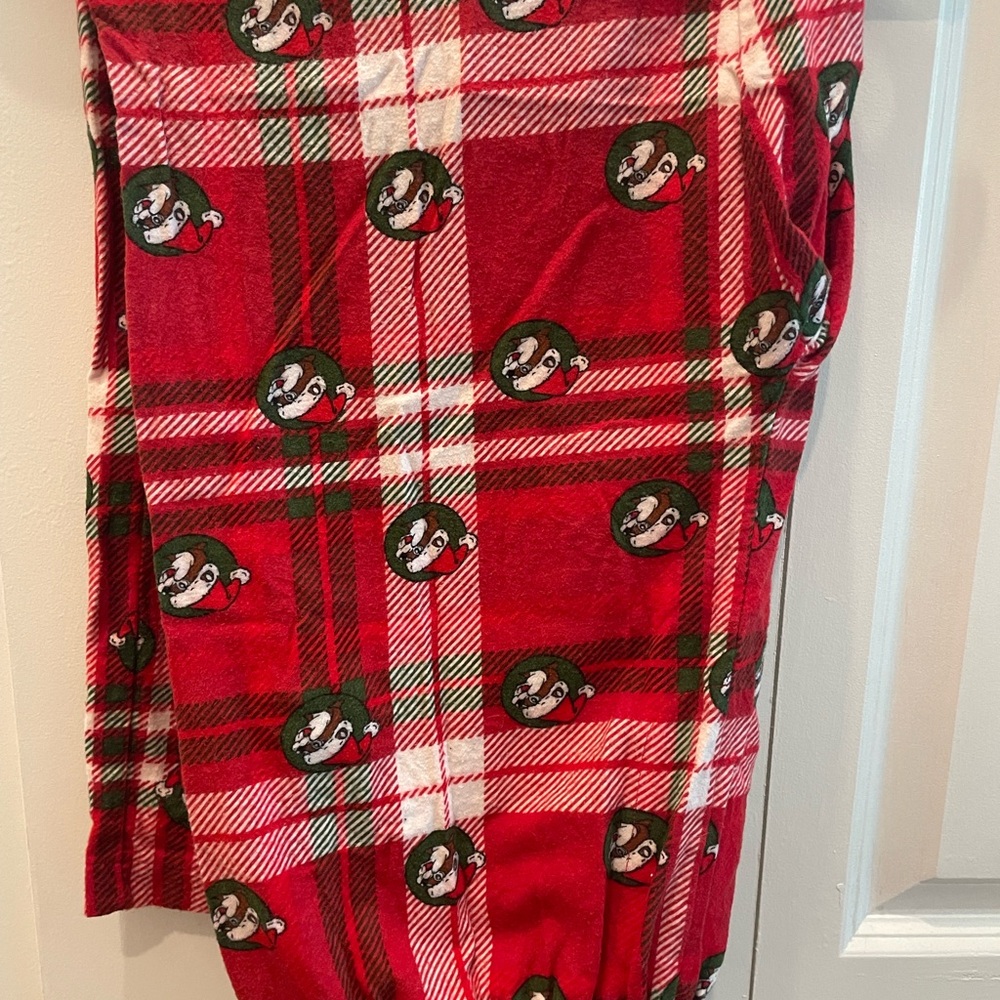 Buc-ee's Red and White Christmas Pajamas